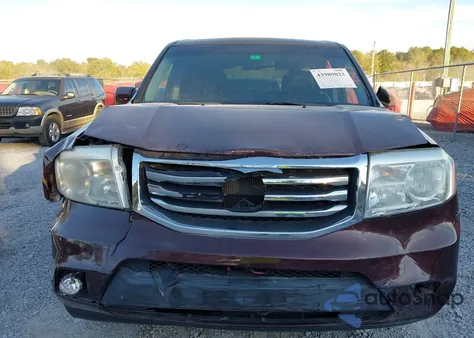 2012 Honda Pilot Ex-L from USA, damaged, VIN 5FNYF4H56CB043613